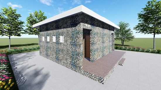 pastic bottle toilet