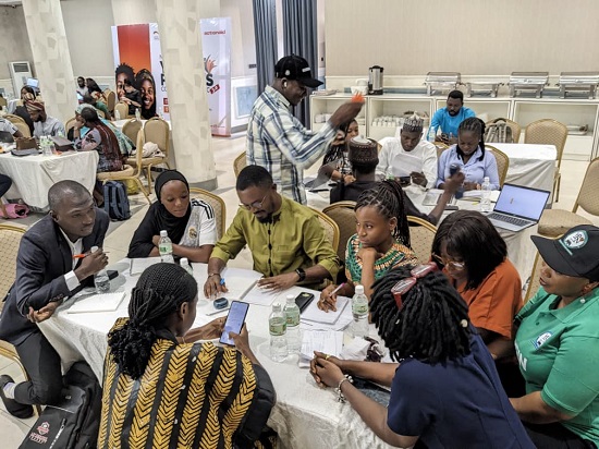 bluegreenisdn director at nigeria ndc 3.0 convening